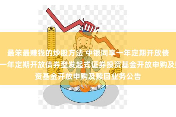 最笨最赚钱的炒股方法 中银同享一年定期开放债券: 中银同享一年定期开放债券型发起式证券投资基金开放申购及赎回业务公告