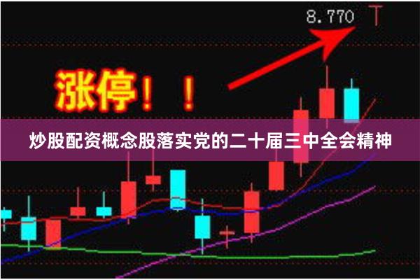 炒股配资概念股落实党的二十届三中全会精神